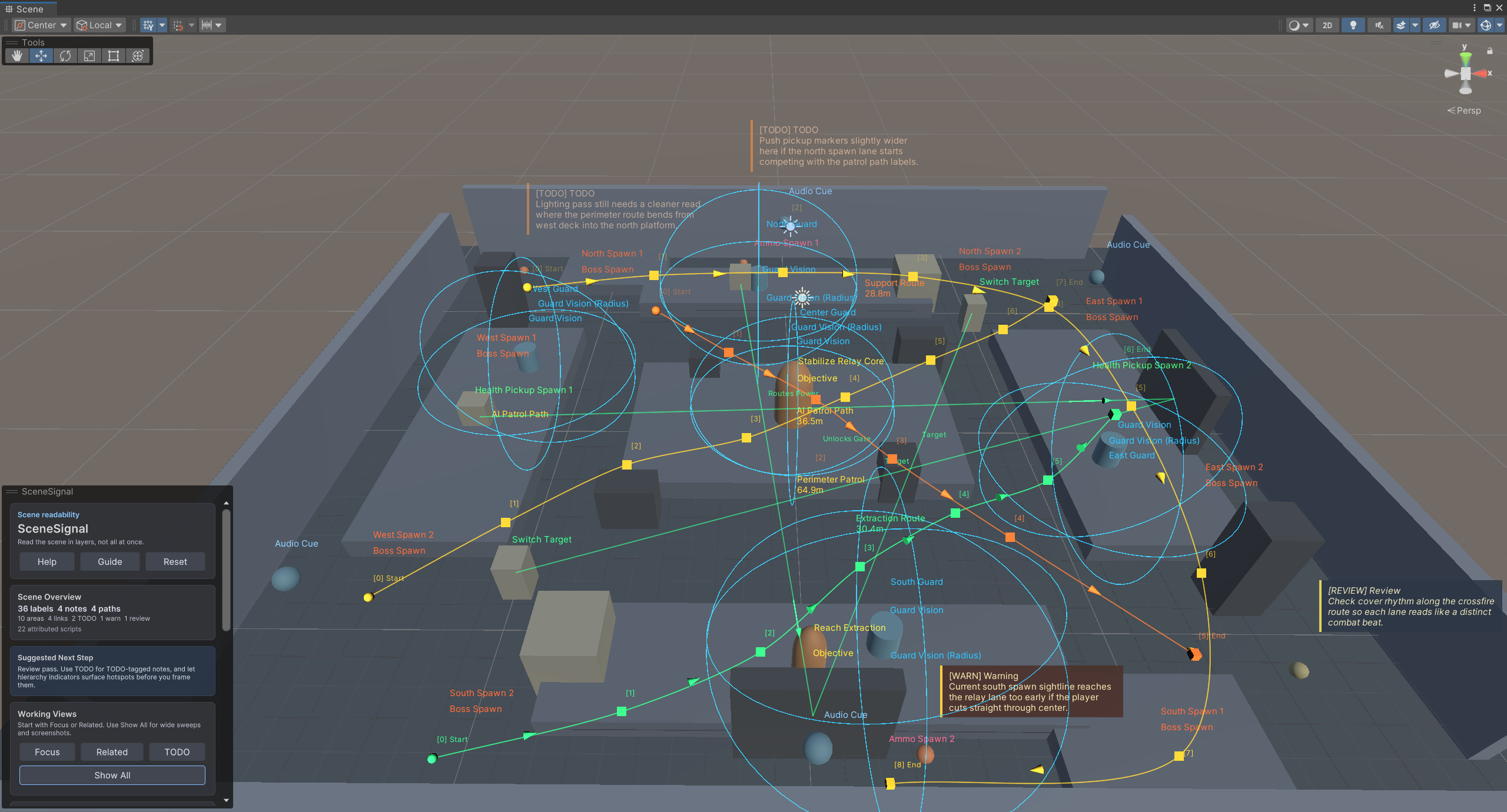 SceneSignal - Unity editor tool screenshot
